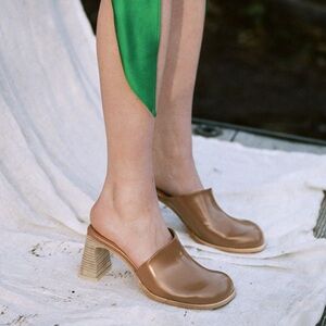 Miista Rebecca Leather Mules